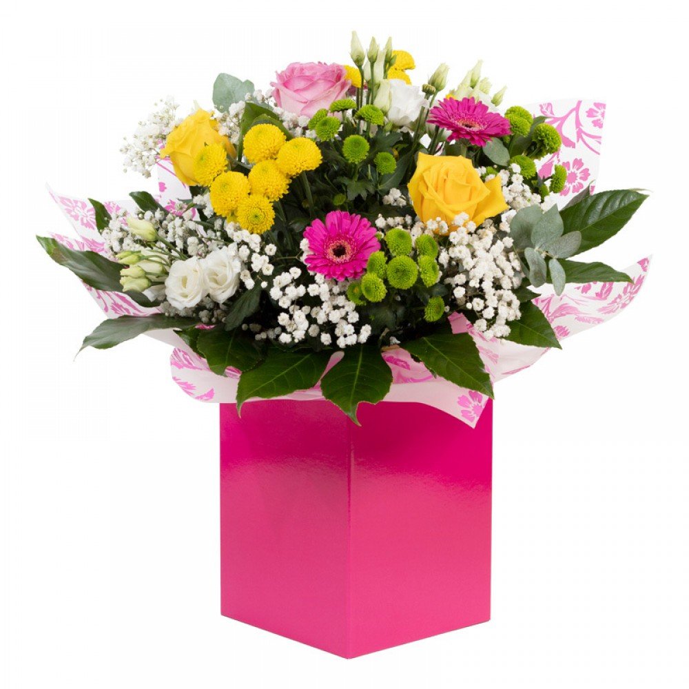 Mamma Mia vibrant flower box
